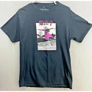 Junji Ito Scarecrow Double-Sided Tee T Shirt Medium Black Pink Manga Anime